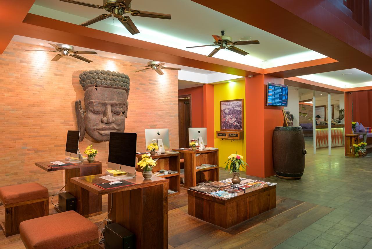 Golden Temple Residence Siem Reap Exterior foto The lobby of the hotel